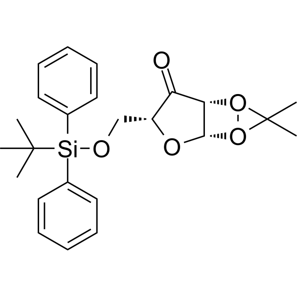 5-O-TBDPS-1,2-di-O-isopropy lidene-3-keto-alpha-D-xylofuranoside 75783-45-8